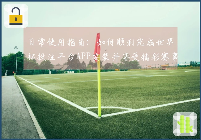 日常使用指南：如何顺利完成世界杯投注平台APP安装并享受精彩赛事直播